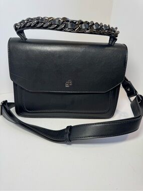 Bienali "Bayla" Couture Chain Top Handle Crossbody Flap Bag
